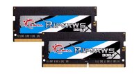 G.Skill Ripjaws F4-3200C22D-64GRS, 64 GB, 2 x 32 GB, DDR4, 3200 MHz, 260-pin SO-DIMM