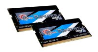 G.Skill Ripjaws F4-3200C22D-64GRS, 64 GB, 2 x 32 GB, DDR4, 3200 MHz, 260-pin SO-DIMM