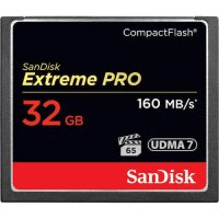 SanDisk 32GB Extreme Pro CF 160MB/s, 32 GB, Kompaktflash,...