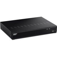 TRENDnet TV-NVR1508, 8 Kanäle, 3840 x 2160 Pixel, 15 Benutzer, AAC, G.711 ?-law, H.264, H.265, 64 Mbit/s