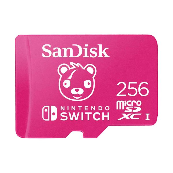 SanDisk SDSQXAO-256G-GN6ZG, 256 GB, MicroSDXC, UHS-I, 100 MB/s, 90 MB/s, Pink