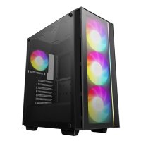 Deepcool MATREXX55 V4 C, Midi Tower, PC, Schwarz, ATX,...