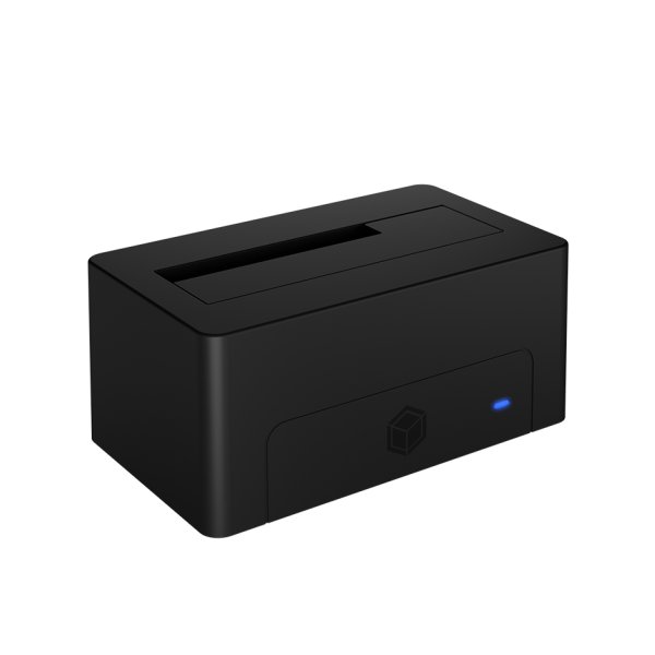 ICY BOX IB-1121-U3, HDD, SATA, Serial ATA II, Serial ATA III, 2.5,3.5", USB 3.2 Gen 1 (3.1 Gen 1) Type-A, 5 Gbit/s, Schwarz