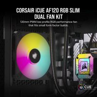 Corsair CO-9050163-WW, Ventilator, 12 cm, 600 RPM, 2000...