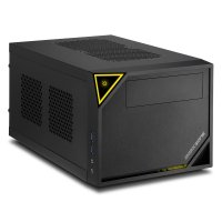 Sharkoon SHARK ZONE C10, PC, Schwarz, Gelb, Mini-ITX,...