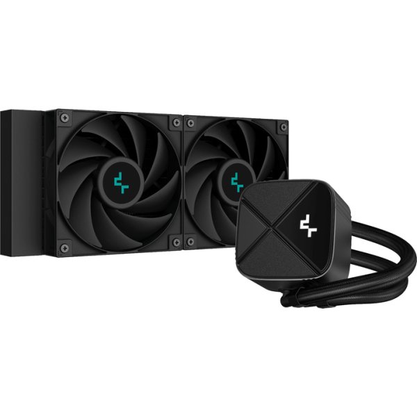 Deepcool LS520S, All-in-One-Flüssigkeitskühler, 12 cm, 500 RPM, 2250 RPM, 32,9 dB, 85,85 cfm