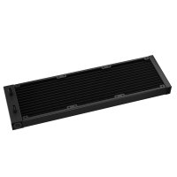 Deepcool LS720S Zero Dark, All-in-One-Flüssigkeitskühler, 12 cm, 32,9 dB, 60,85 cfm, Schwarz