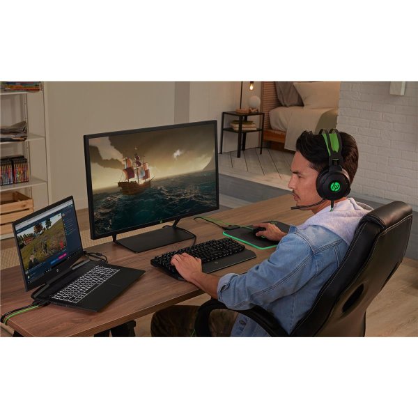 HP Pavilion Gaming 550, Standard, USB, LED, Schwarz