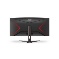 AOC G2 CU34G2XE/BK, 86,4 cm (34"), 3440 x 1440 Pixel, Wide Quad HD, LCD, 1 ms, Schwarz, Rot