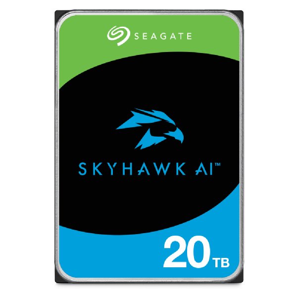 Seagate SkyHawk AI 20 TB, 3.5", 12 TB, 7200 RPM