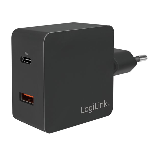 LogiLink PA0220, Indoor, AC, 12 V, 3 A, Schwarz