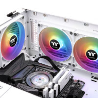 Thermaltake TT CT140 ARGB Sync PC, Ventilator, 500 RPM, 1500 RPM, 30,5 dB, 77,37 cfm, Weiß