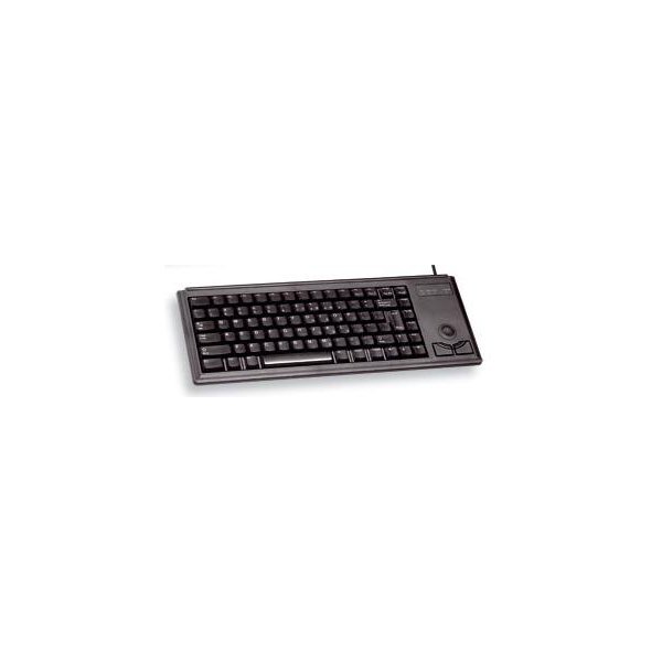 Cherry G84-4420, Volle Größe (100%), Kabelgebunden, USB, QWERTY, Schwarz