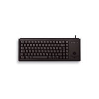 Cherry G84-4420, Volle Größe (100%), Kabelgebunden, USB, QWERTY, Schwarz