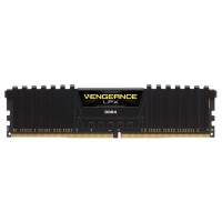 Corsair Vengeance LPX CMK64GX4M2D3600C18, 64 GB, 2 x 32 GB, DDR4, 3600 MHz, 288-pin DIMM, Schwarz