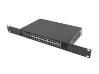 Lanberg RSFE-24P-2C-360, Unmanaged, Gigabit Ethernet...