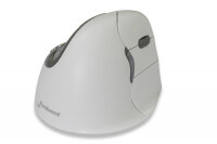 Bakker Evoluent4 Mouse White Bluetooth (Right Hand), rechts, Vertikale Ausführung, Laser, Bluetooth, 2600 DPI, Weiß