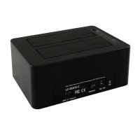 LC-Power LC-DOCK-C, HDD, SSD, Serial ATA III, 2.5,3.5", USB 3.2 Gen 2 (3.1 Gen 2) Type-C, 10 Gbit/s, Schwarz