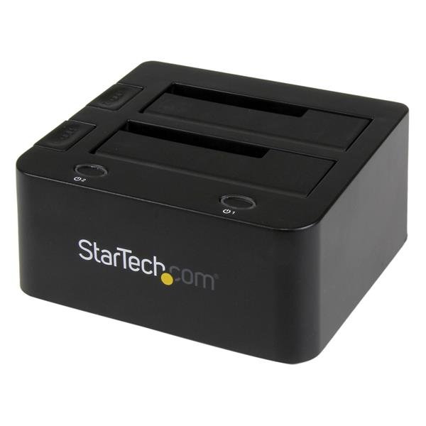 StarTech.com Universal Festplatten Dockingstation - USB 3.0 mit UASP, HDD, SSD, Parallel ATA (IDE), SATA, Serial ATA II, Serial ATA III, 2.5,3.5", 6 TB, USB 3.2 Gen 1 (3.1 Gen 1) Type-B, 5 Gbit/s