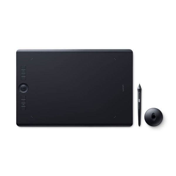 Wacom Intuos Pro, Kabellos, 5080 lpi, 311 x 216 mm, USB/Bluetooth, Stift, Berührung, 2 m