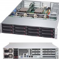 Supermicro CSE-826BAC4-R920WB, Rack, Server, Schwarz, 2U,...