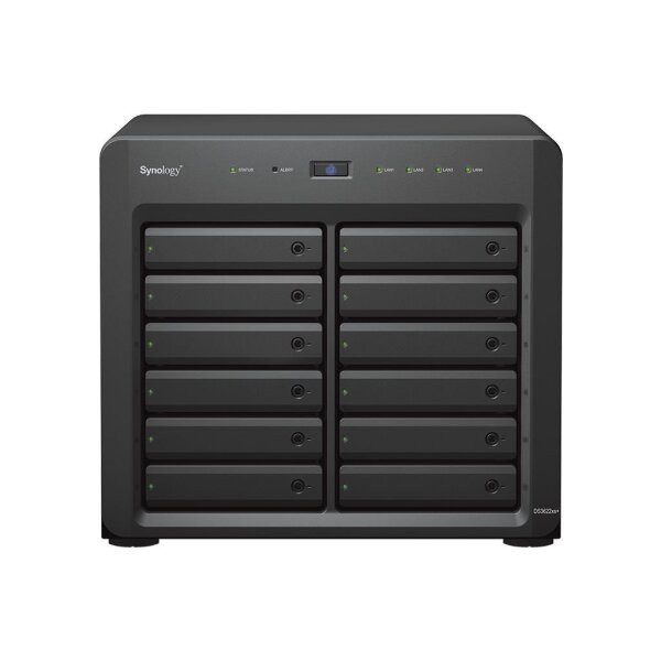 Synology DiskStation DS3622xs+, NAS, Tower, Intel® Xeon® D, D-1531, Schwarz