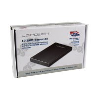 LC-Power LC-25U3-Becrux-C1, HDD-Gehäuse, 2.5",...