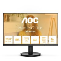 AOC 24B3CA2, 60,5 cm (23.8"), 1920 x 1080 Pixel, Full HD, LED, 4 ms, Schwarz