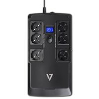 V7 USV 750VA Desktop, 0,75 kVA, 450 W, Sine, 632 J, 6 ms,...