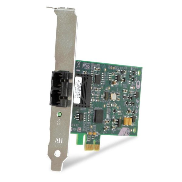 Allied Telesis 100FX Desktop PCI-e Fiber Network Adapter Card w/PCI Express, Federal & Government, Kabelgebunden, PCI Express, 100 Mbit/s