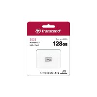 Transcend 300S, 128 GB, MicroSDXC, Klasse 10, NAND, 95...