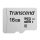 Transcend TS16GUSD300S, 16 GB, MicroSDHC, Klasse 10, NAND, 95 MB/s, 10 MB/s