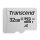 Transcend 300S, 32 GB, MicroSDHC, Klasse 10, NAND, 95 MB/s, 25 MB/s