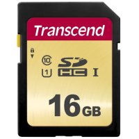 Transcend 16GB, UHS-I, SD, 16 GB, SDHC, Klasse 10, UHS-I,...