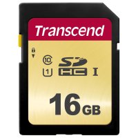 Transcend 16GB, UHS-I, SD, 16 GB, SDHC, Klasse 10, UHS-I,...