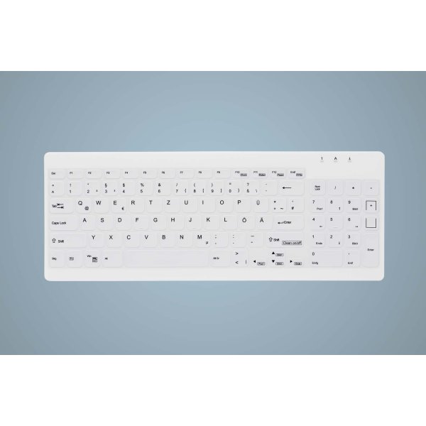 Cherry Active Key AK-C7012, Tastaturabdeckung, Silikon, 364 mm, 139 mm, 17 mm, Weiß