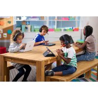 Logitech Zone Learn, Kabelgebunden, Ausbildung, 154,5 g, Kopfhörer, Blau, Orange