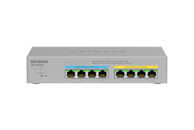 Netgear MS108TUP, Unmanaged, L2, 2.5G Ethernet (100/1000/2500), Power over Ethernet (PoE)