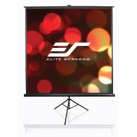 Elite Screens "Tripod T85UWS1" Stativleinwand 152,4cm x 152,4cm (BxH) 1:1, Manuell, 2,16 m (85"), 152,7 cm, 152,7 cm, 1:1