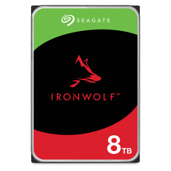 Seagate IronWolf ST8000VN002 4 PACK, 3.5", 8 TB, 5400 RPM