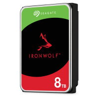 Seagate IronWolf ST8000VN002 4 PACK, 3.5", 8 TB, 5400 RPM