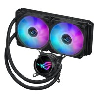 ASUS ROG Strix LC III 240 ARGB, Flüssigkeitskühlung, 12 cm, 36 dB, 70,38 cfm, Schwarz