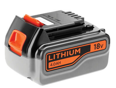 Black & Decker BL4018, Akku, Lithium-Ion (Li-Ion), 2 Ah, 18 V, Schwarz, Grau, Orange, 1 Stück(e)