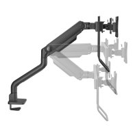 Neomounts Monitor-Tischhalterung, Klemme/Durchführung, 8 kg, 43,2 cm (17"), 68,6 cm (27"), 100 x 100 mm, Schwarz