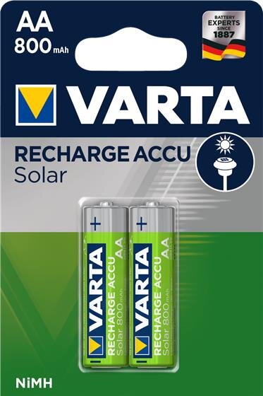 Varta 56736, Wiederaufladbarer Akku, AA, Nickel-Metallhydrid (NiMH), 1,2 V, 2 Stück(e), 800 mAh