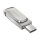 SanDisk Ultra Dual Drive Luxe, 1 TB, USB Type-A / USB Type-C, 3.2 Gen 1 (3.1 Gen 1), 150 MB/s, Drehring, Edelstahl