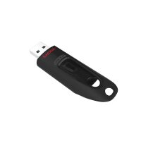 SanDisk Ultra, 512 GB, USB Typ-A, 3.2 Gen 1 (3.1 Gen 1), 100 MB/s, Dia, Schwarz