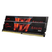 G.Skill 16GB DDR4-2133, 16 GB, 2 x 8 GB, DDR4, 2133 MHz, 288-pin DIMM, Schwarz, Rot