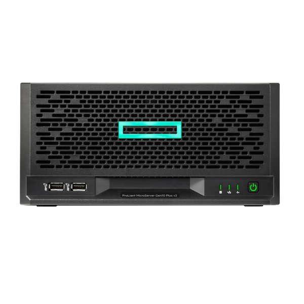 HPE ProLiant MicroServer Gen10+ v2, 4,1 GHz, G6405, 16 GB, DDR4-SDRAM, 180 W, Ultra Micro Tower