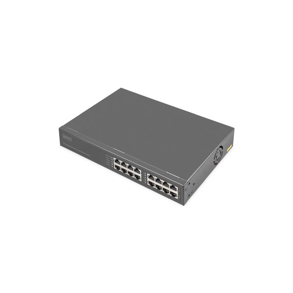 DIGITUS 8-Port Gigabit Ethernet PoE Injektor, 802.3bt, 250 W